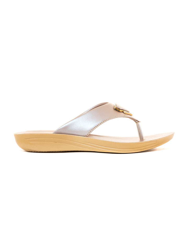 Khadim Flat Slip On Sandal for Women