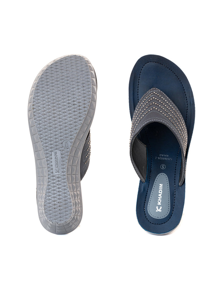 Khadim Wedge Heel Slip On Sandal for Women