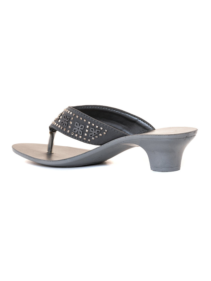Khadim French Heel Slip On Sandal for Women