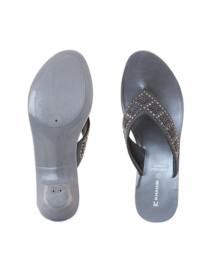 Khadim French Heel Slip On Sandal for Women