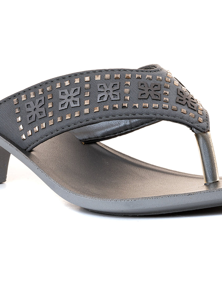 Khadim French Heel Slip On Sandal for Women