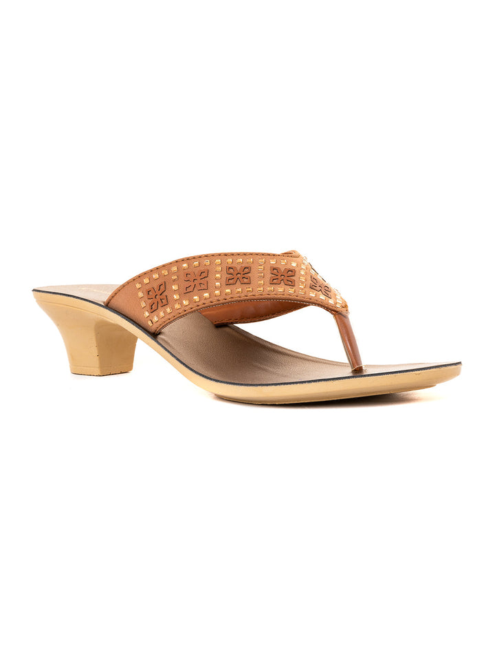 Khadim French Heel Slip On Sandal for Women
