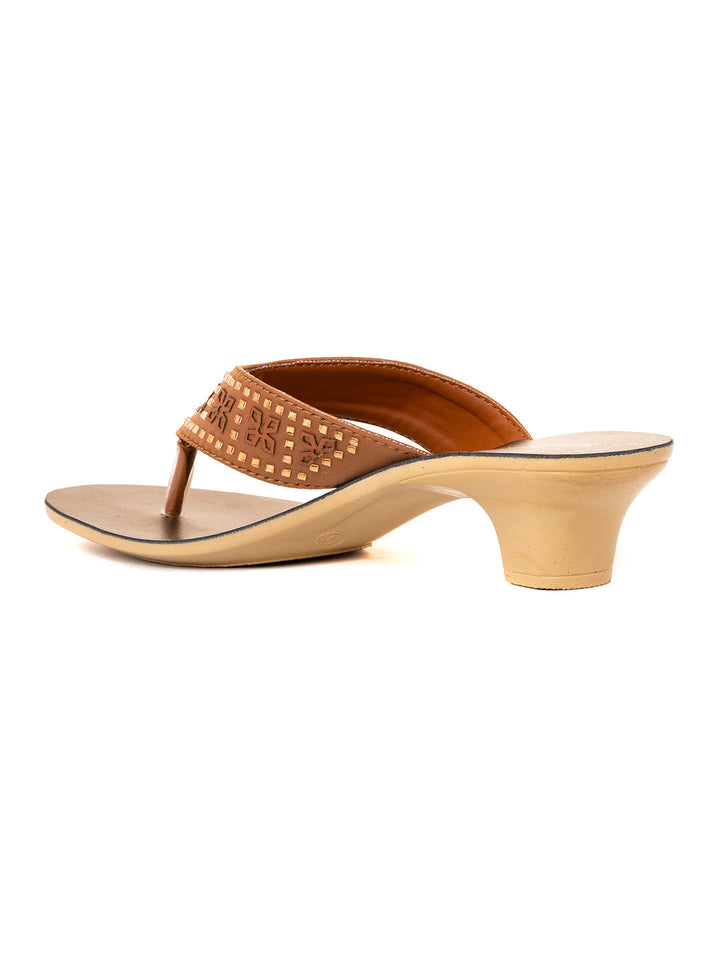 Khadim French Heel Slip On Sandal for Women