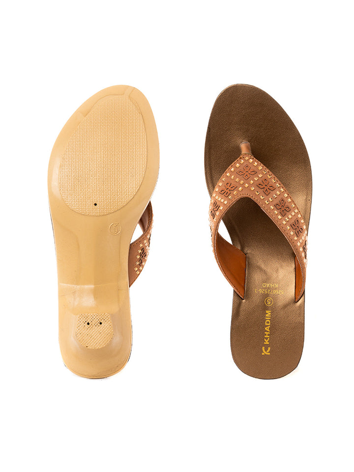 Khadim French Heel Slip On Sandal for Women