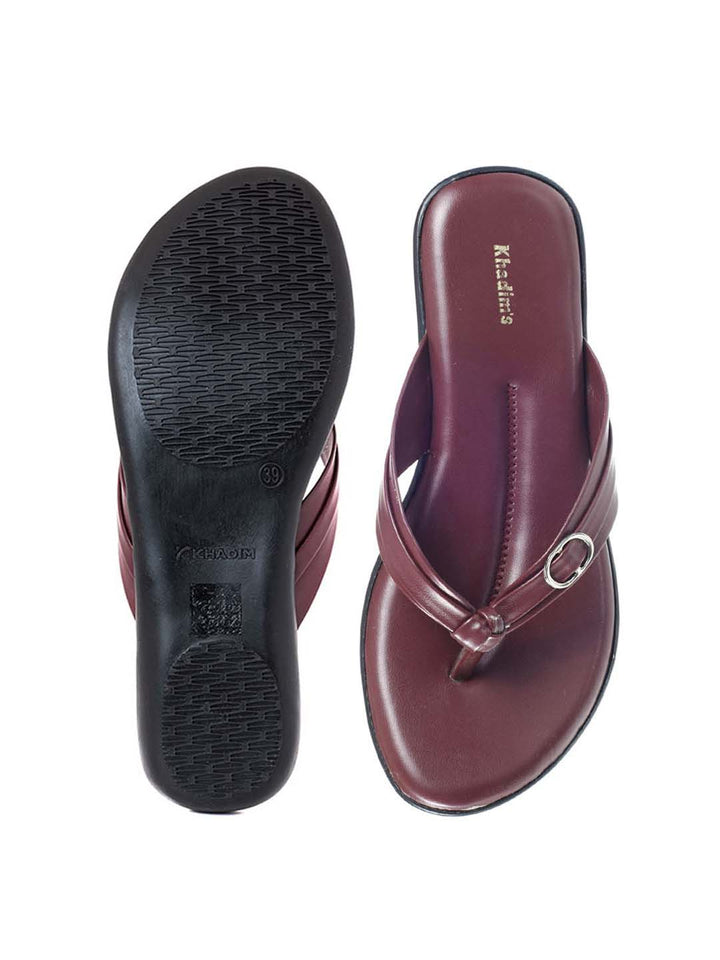Khadim Flat Slip On Sandal for Women