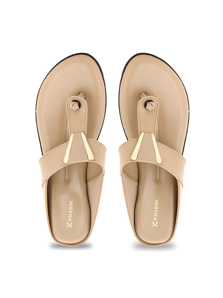 Khadim Flat Slip On Sandal for Women