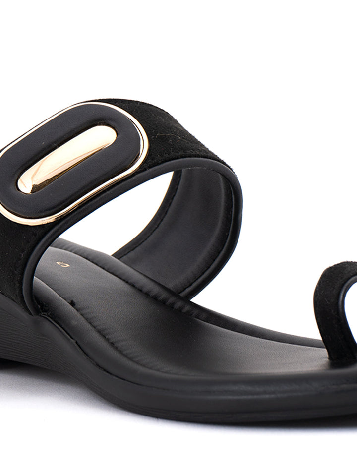 Khadim Wedge Heel Slip On Sandal for Women