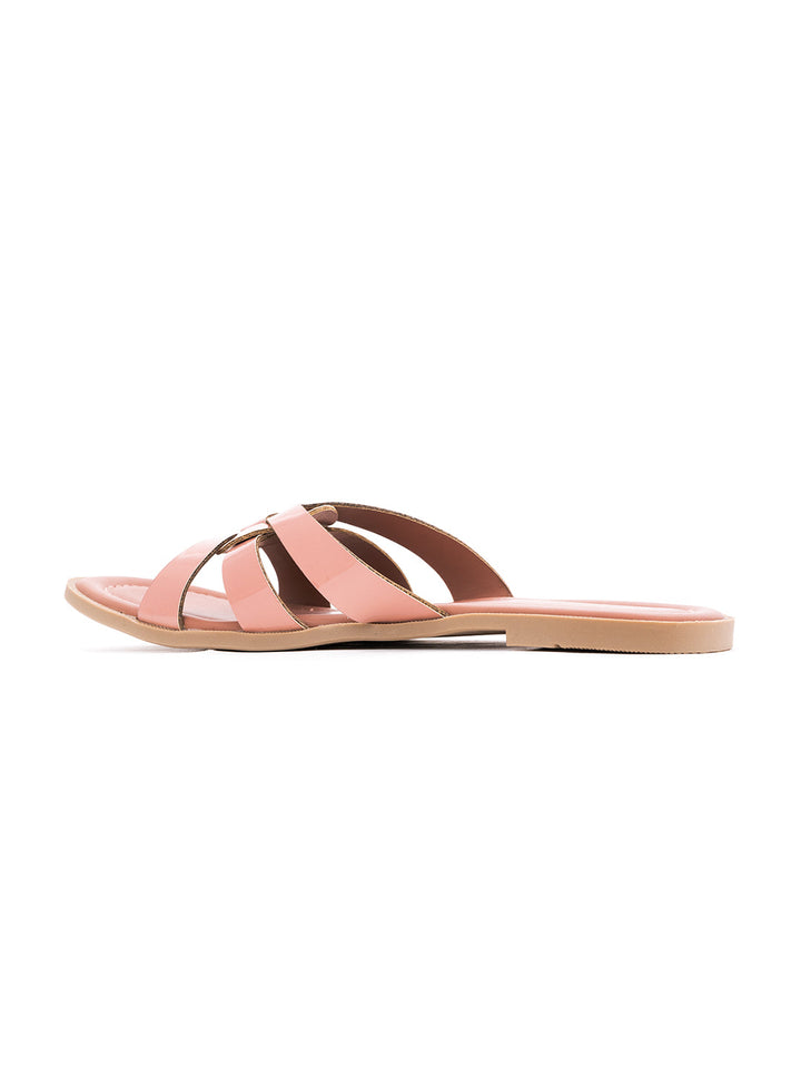 Khadim Cleo Flat Mule Slide Sandal for Women