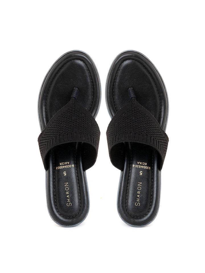 Khadim Sharon Block Heel Slip On Sandal for Women