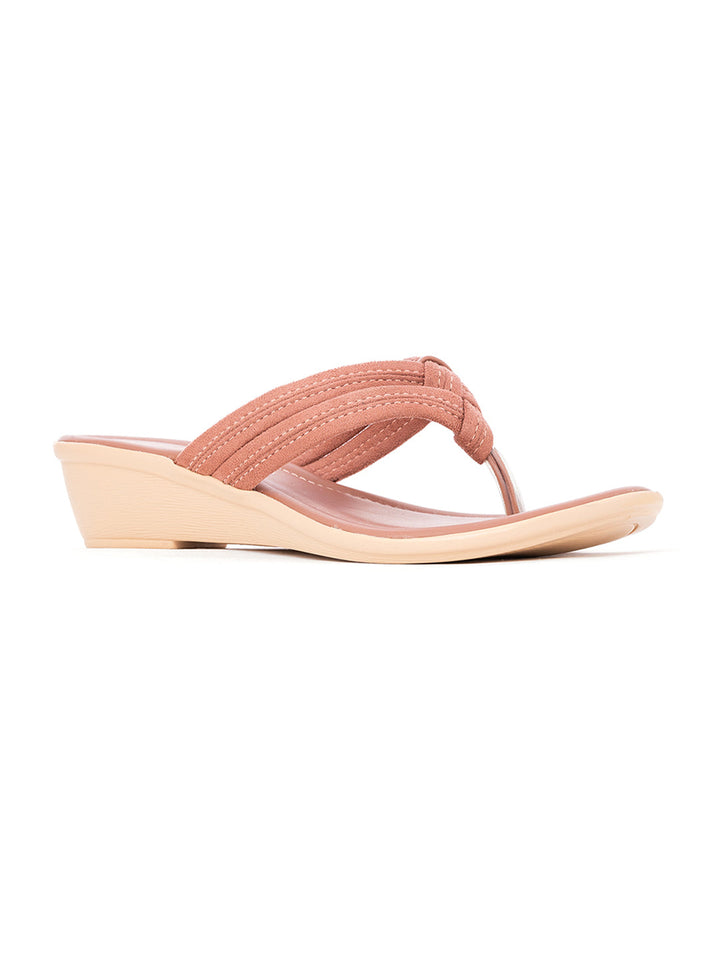 Khadim Wedge Heel Slip On Sandal for Women