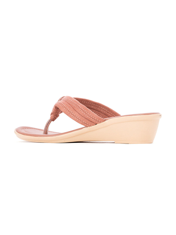 Khadim Wedge Heel Slip On Sandal for Women