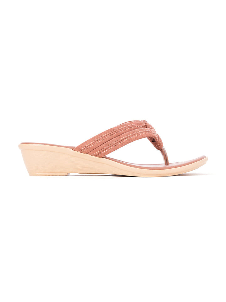 Khadim Wedge Heel Slip On Sandal for Women