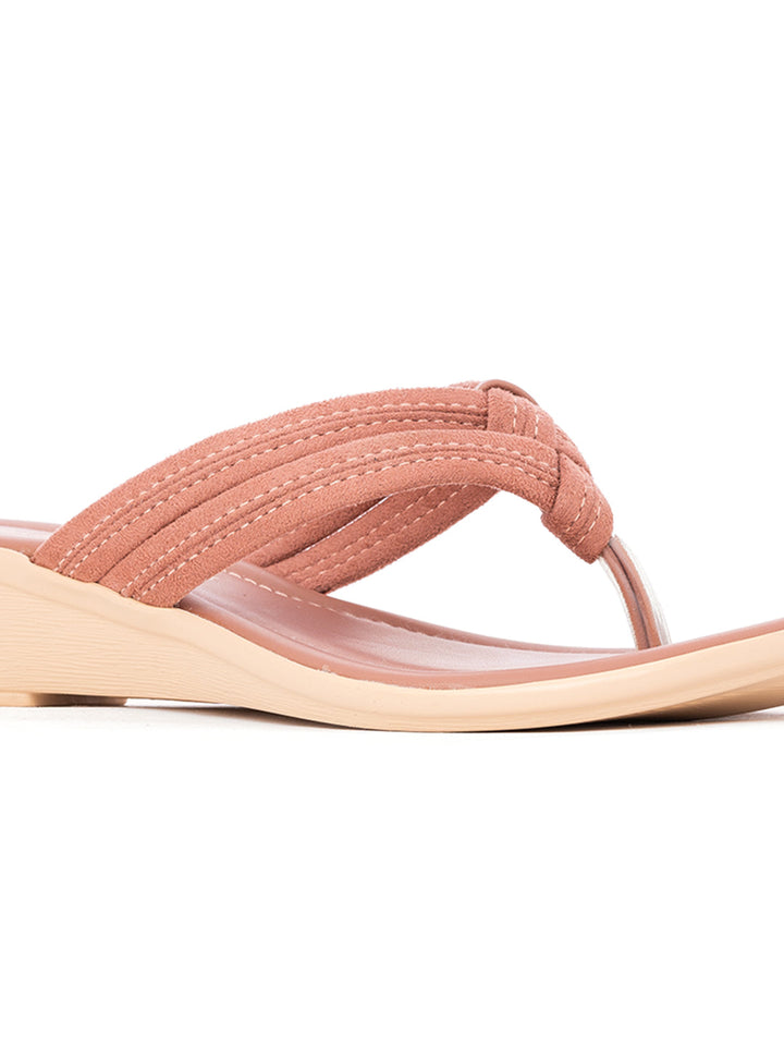 Khadim Wedge Heel Slip On Sandal for Women