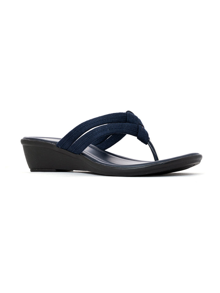 Khadim Wedge Heel Slip On Sandal for Women