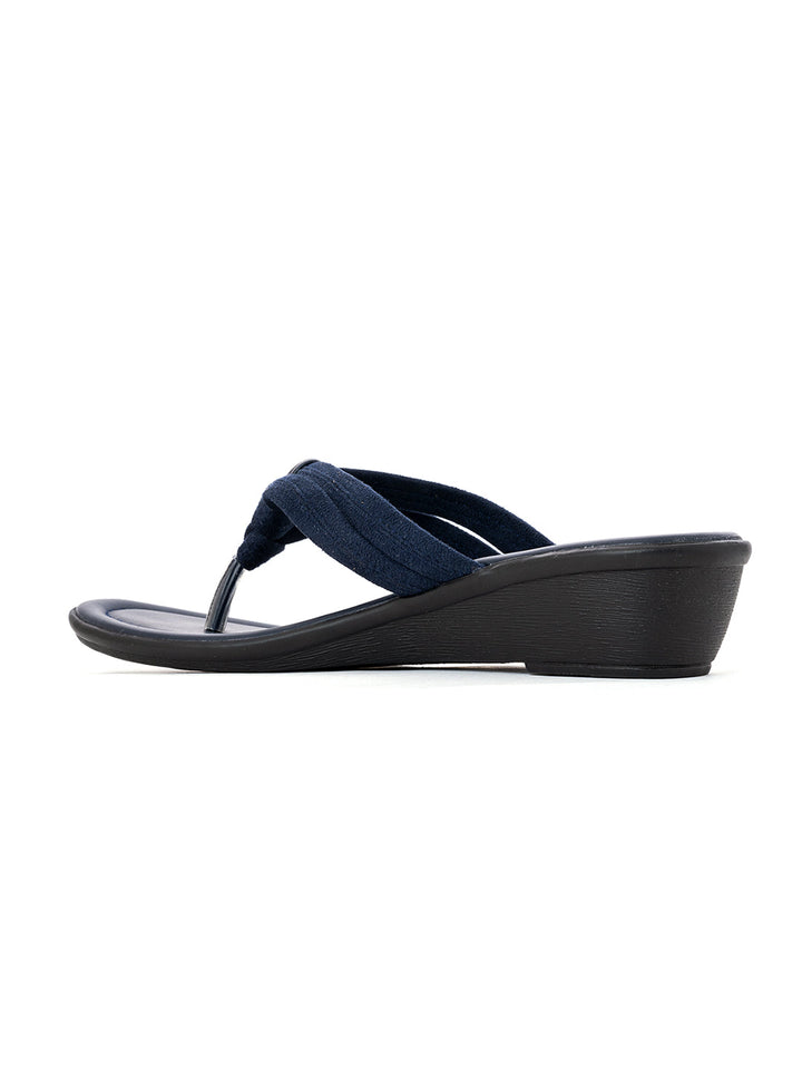 Khadim Wedge Heel Slip On Sandal for Women