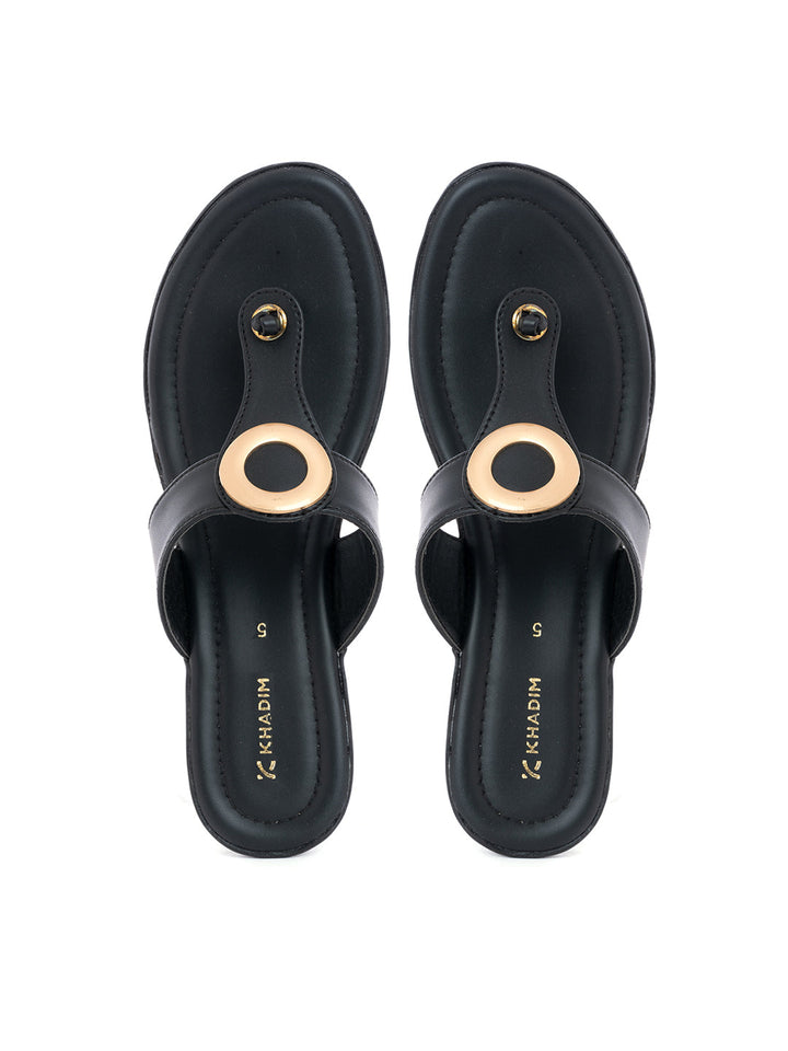 Khadim Wedge Heel Slip On Sandal for Women