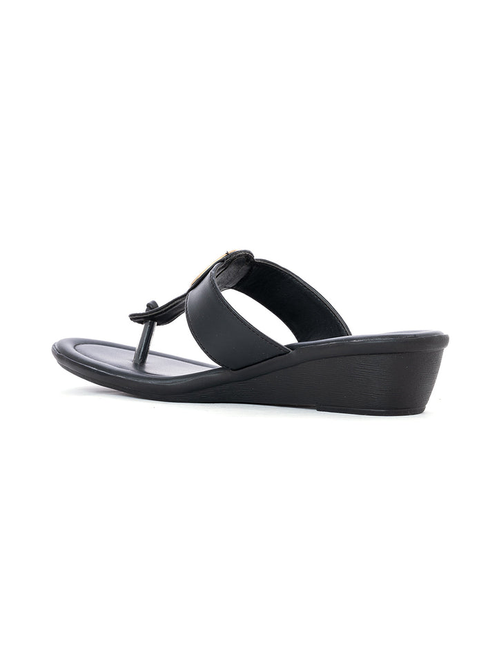 Khadim Wedge Heel Slip On Sandal for Women