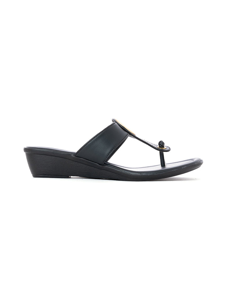 Khadim Wedge Heel Slip On Sandal for Women