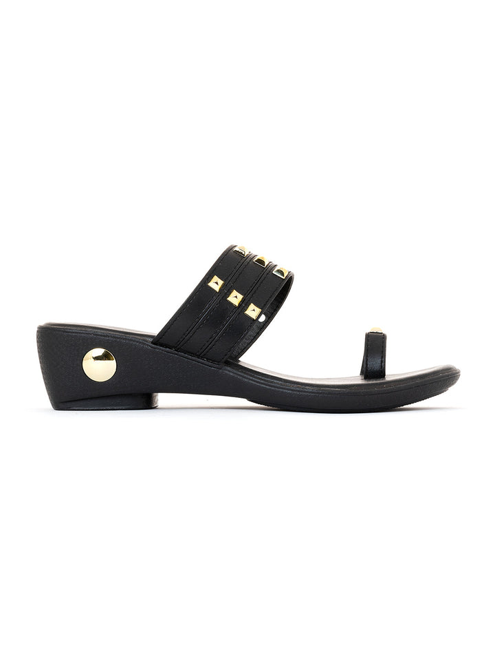 Khadim Cleo Block Heel Slip On Sandal for Women