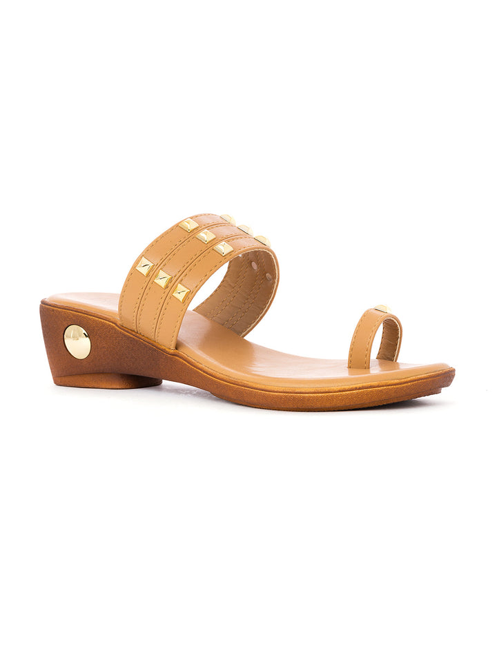 Khadim Cleo Block Heel Slip On Sandal for Women