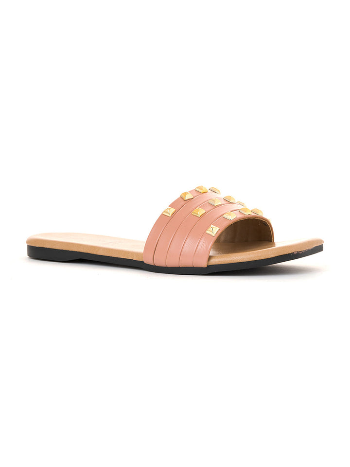 Khadim Cleo Flat Mule Slide Sandal for Women