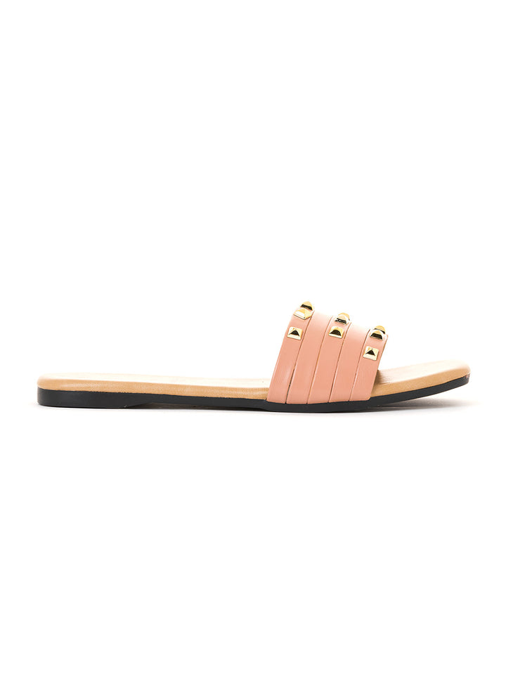 Khadim Cleo Flat Mule Slide Sandal for Women
