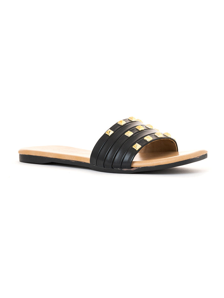 Khadim Cleo Flat Mule Slide Sandal for Women