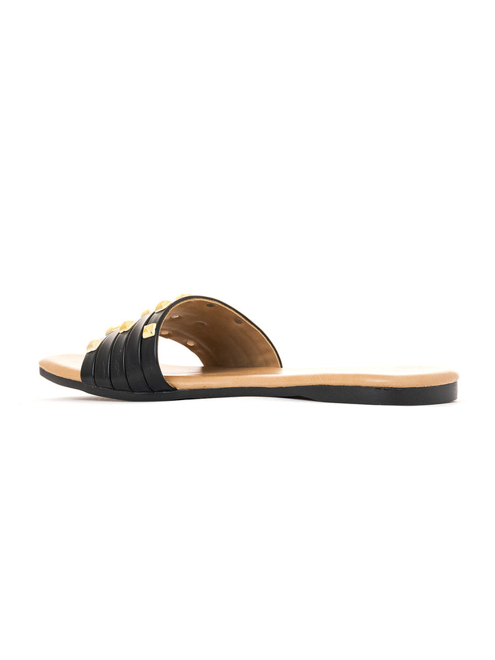 Khadim Cleo Flat Mule Slide Sandal for Women
