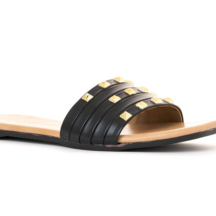 Khadim Cleo Flat Mule Slide Sandal for Women