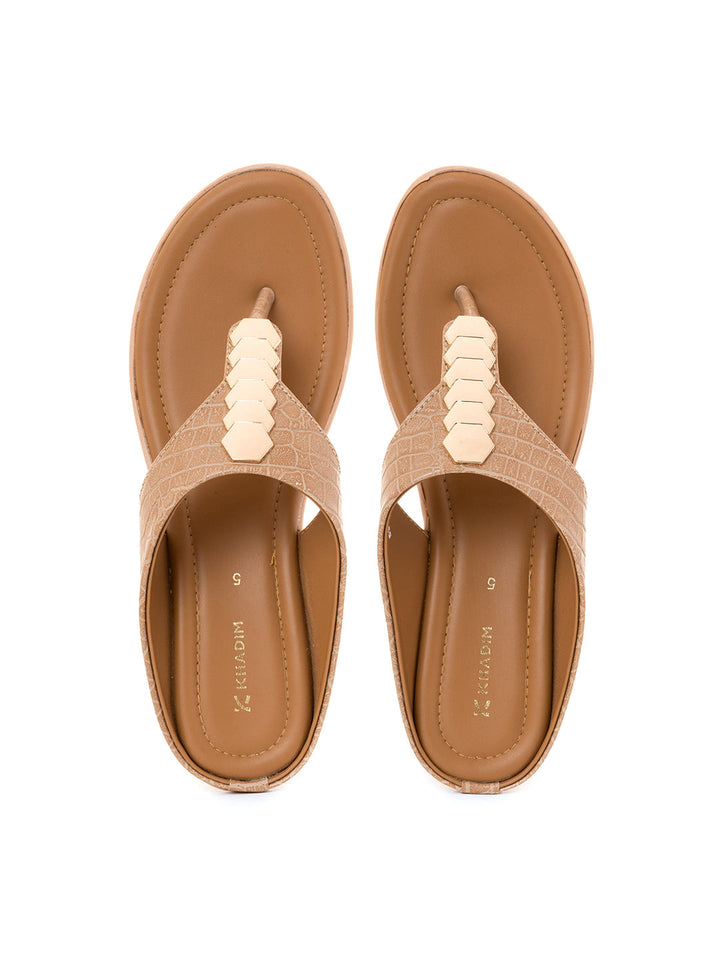 Khadim Wedge Heel Slip On Sandal for Women