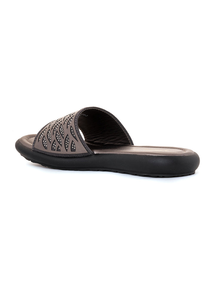 Khadim Flat Mule Slide Sandal for Women