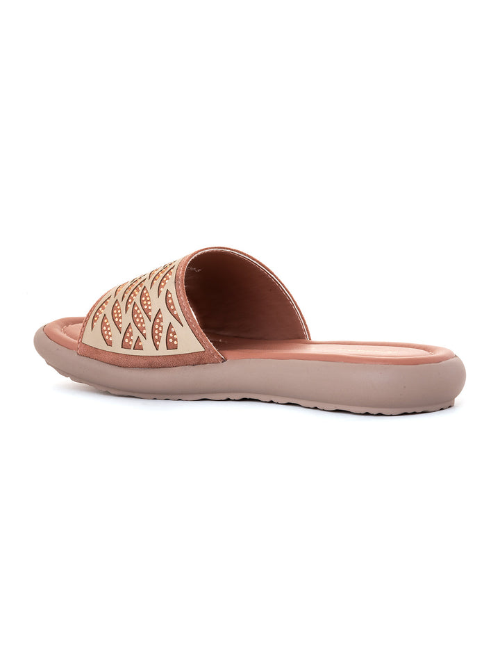 Khadim Flat Mule Slide Sandal for Women