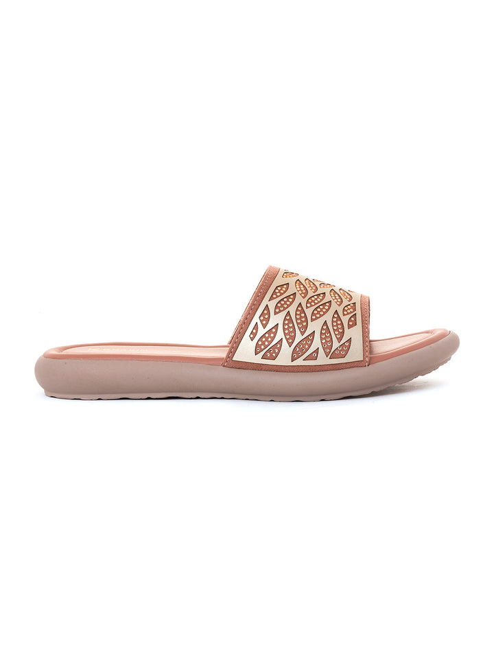 Khadim Flat Mule Slide Sandal for Women
