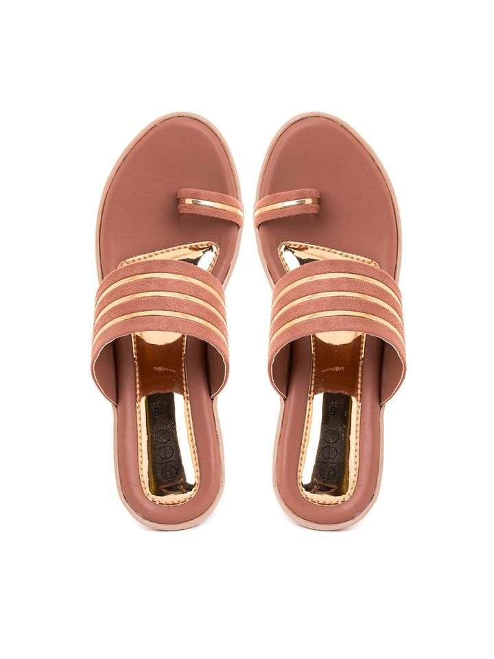 Khadim Cleo High Heel Block Slip On Sandal for Women