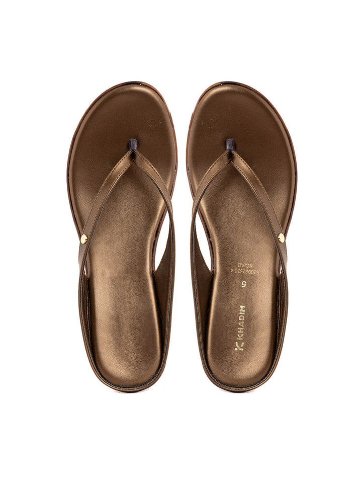 Khadim Wedge Heel Slip On Sandal for Women
