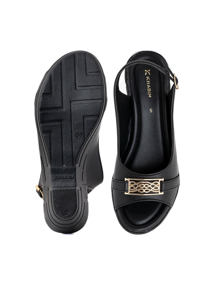 Khadim Wedge Heel Sandal for Women