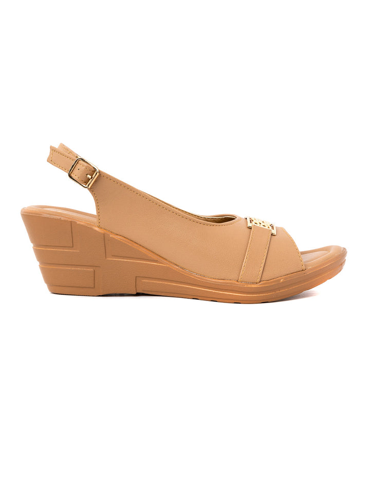 Khadim Wedge Heel Sandal for Women