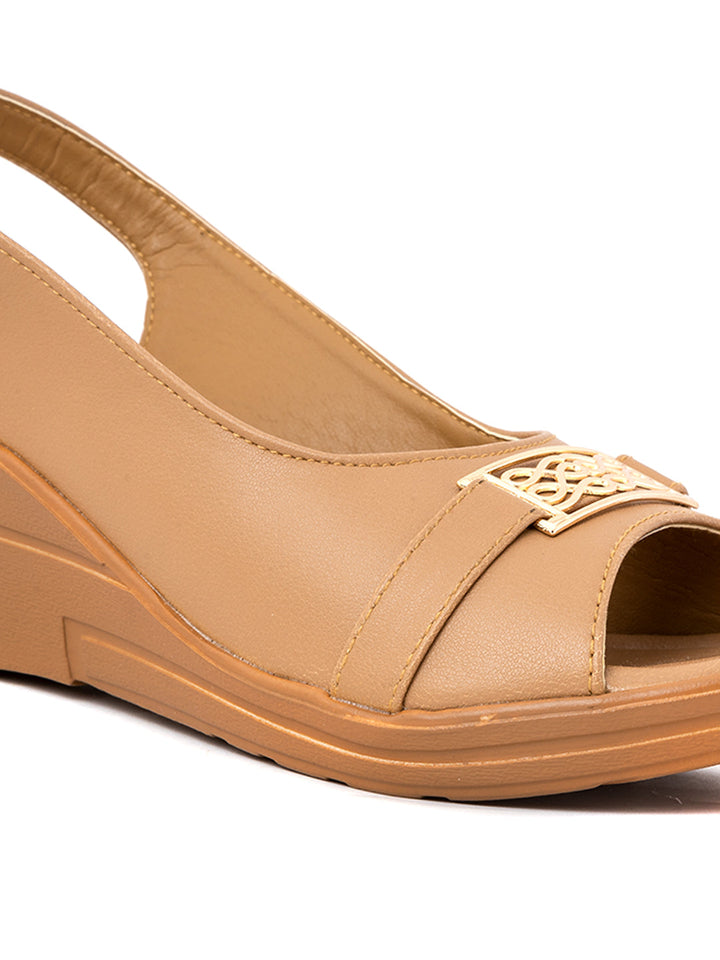 Khadim Wedge Heel Sandal for Women