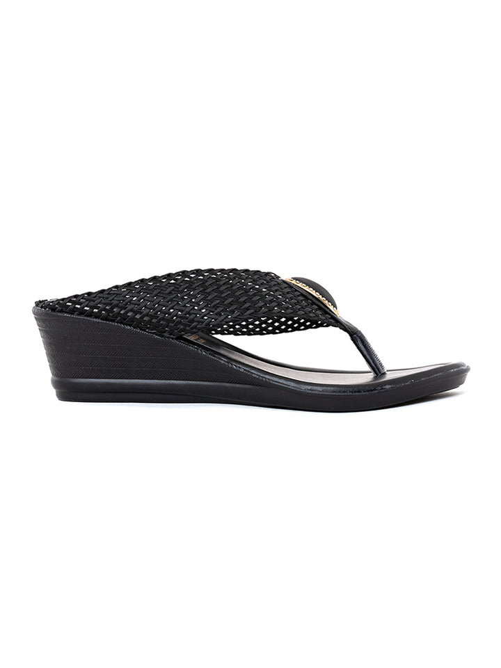 Khadim Wedge Heel Slip On Sandal for Women