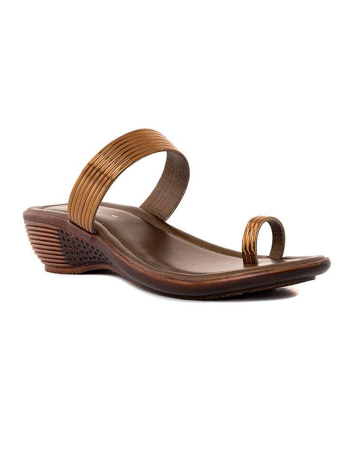 Khadim Wedge Heel Slip On Sandal for Women
