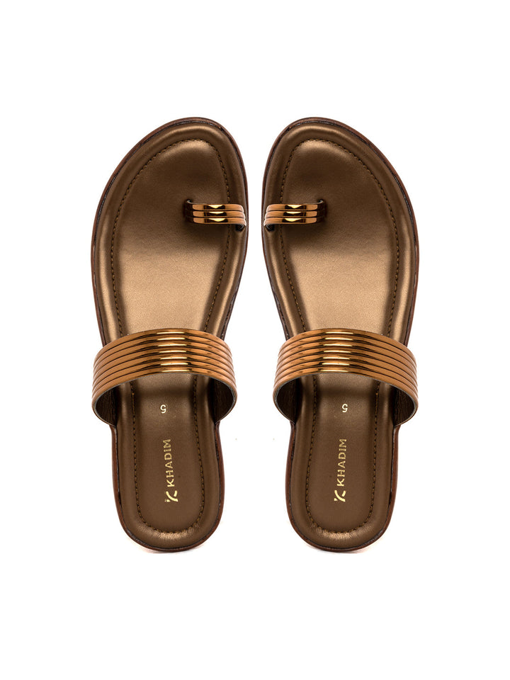 Khadim Wedge Heel Slip On Sandal for Women