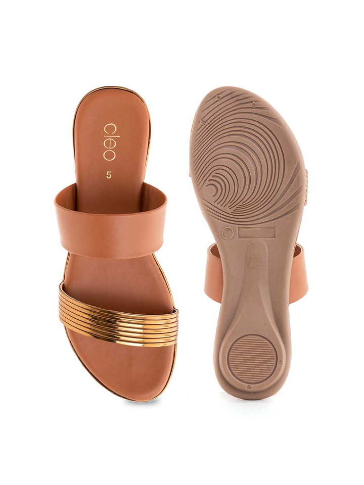 Khadim Cleo Flat Slip On Sandal for Women