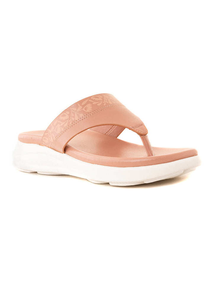 Khadim Softouch Platform Heel Slip On Sandal for Women