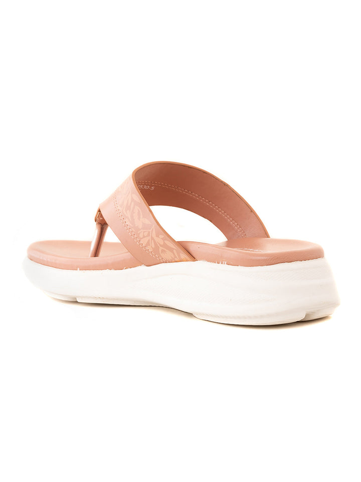 Khadim Softouch Platform Heel Slip On Sandal for Women