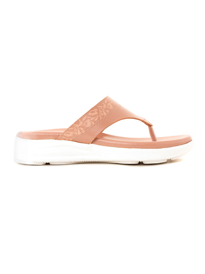 Khadim Softouch Platform Heel Slip On Sandal for Women