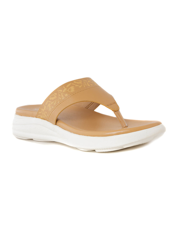 Khadim Softouch Platform Heel Slip On Sandal for Women