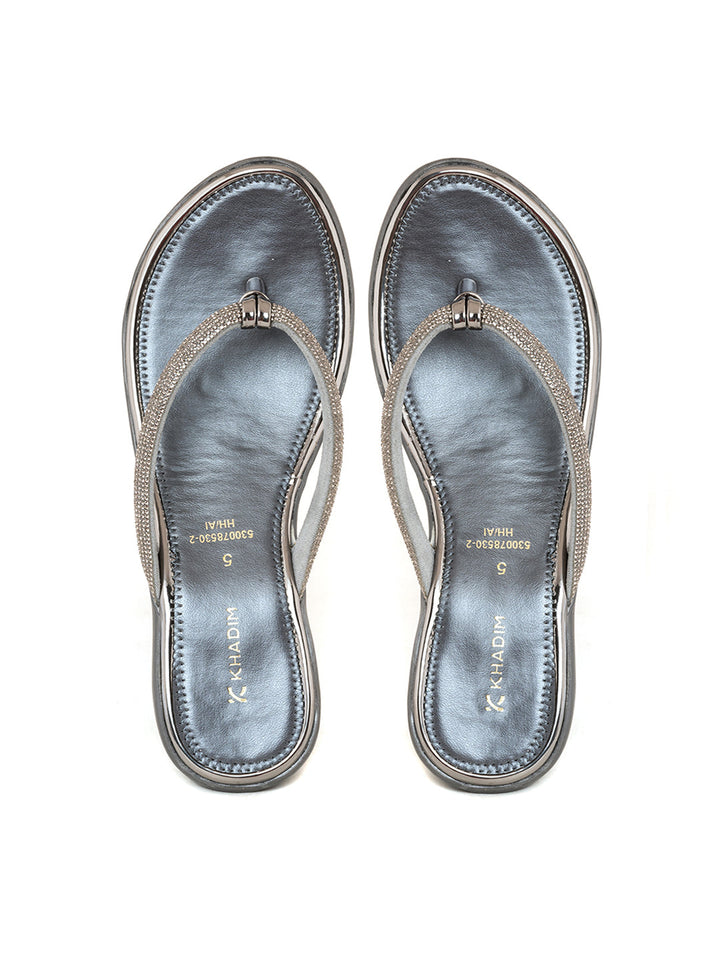 Khadim Wedge Heel Slip On Sandal for Women