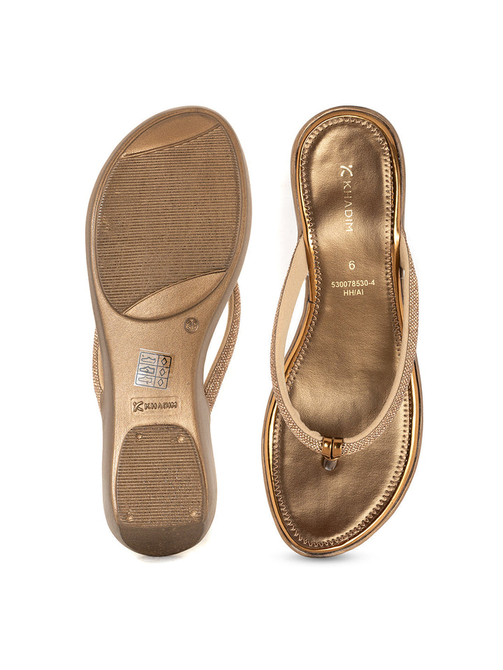 Khadim Wedge Heel Slip On Sandal for Women