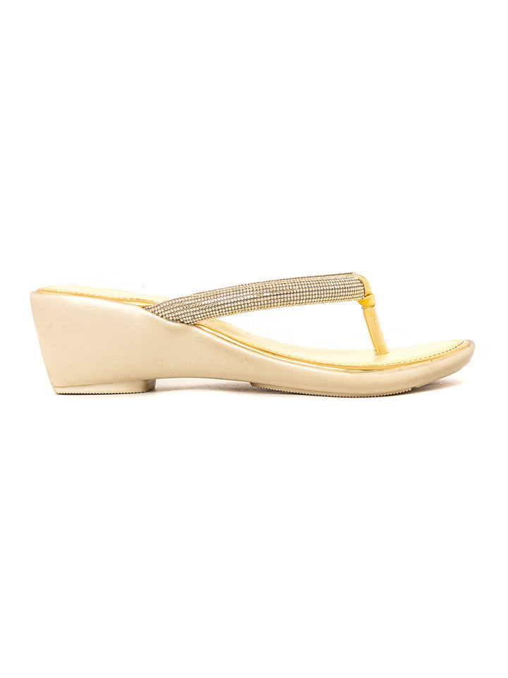 Khadim Wedge Heel Slip On Sandal for Women