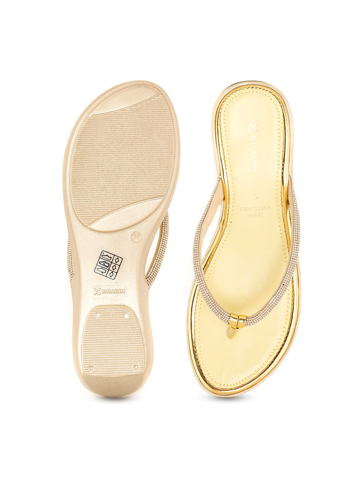 Khadim Wedge Heel Slip On Sandal for Women
